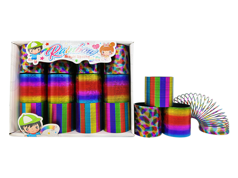 12PCS Laser Rainbow Circle