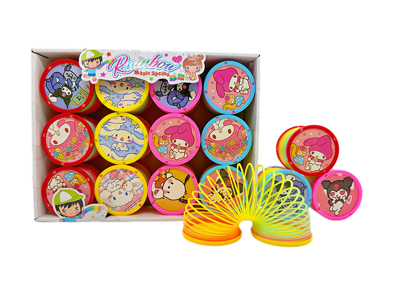 12PCS Cartoon Rainbow Circle