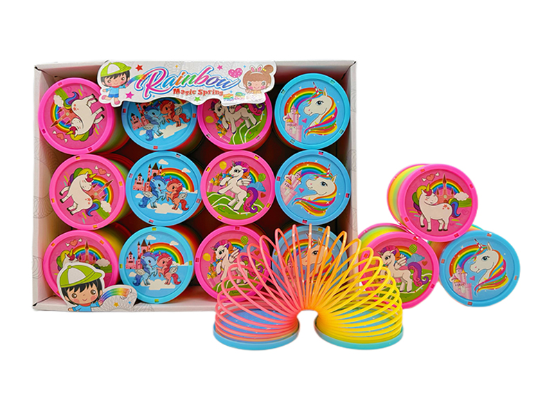 12PCS Unicorn Rainbow Circle