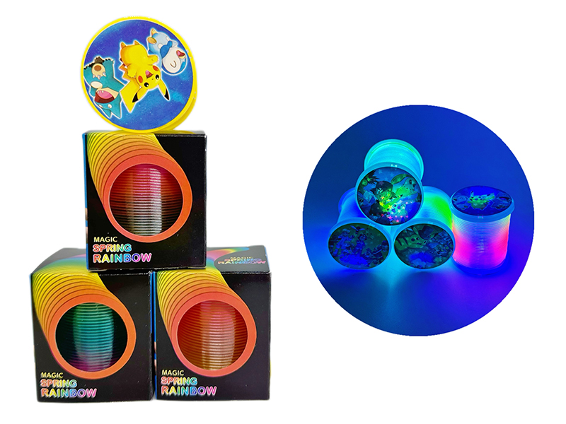 Pikachu Rainbow Circle With Light