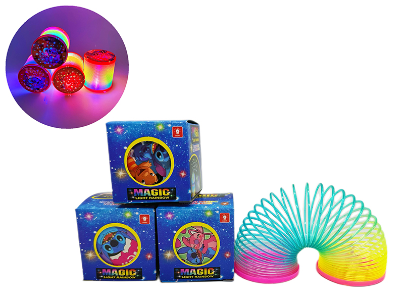12PCS Stitzer Rainbow Circle With Light