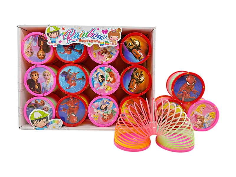 12PCS Cartoon Rainbow Circle