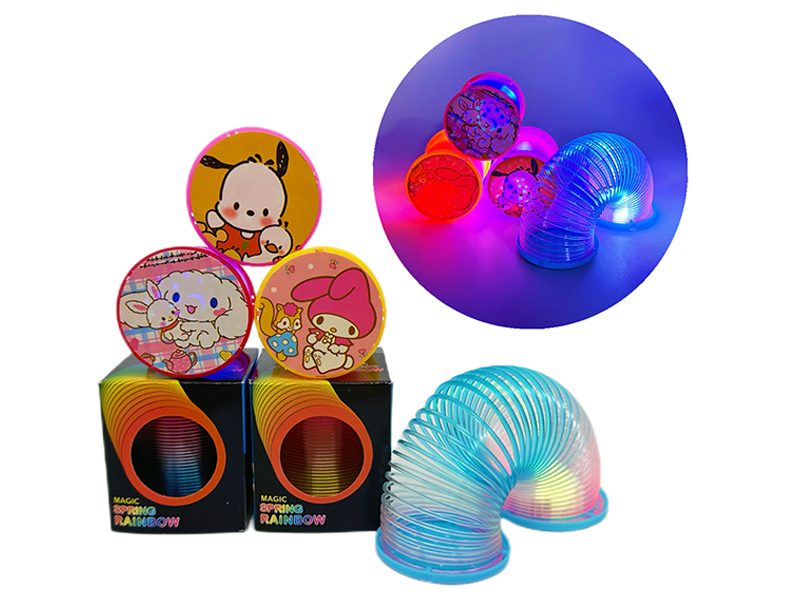 Rainbow Circle With Light