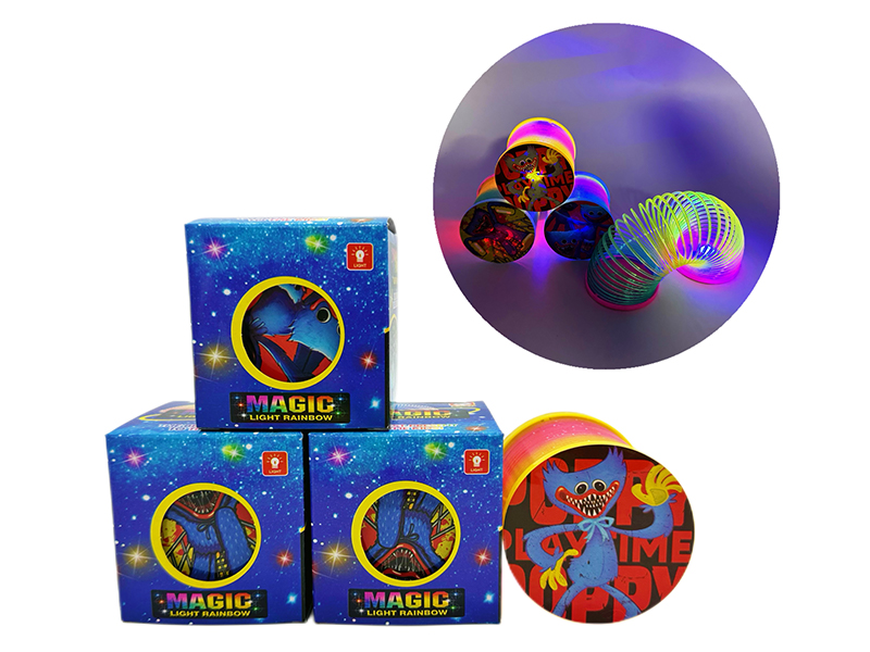 12PCS Bobby Rainbow Circle With Light