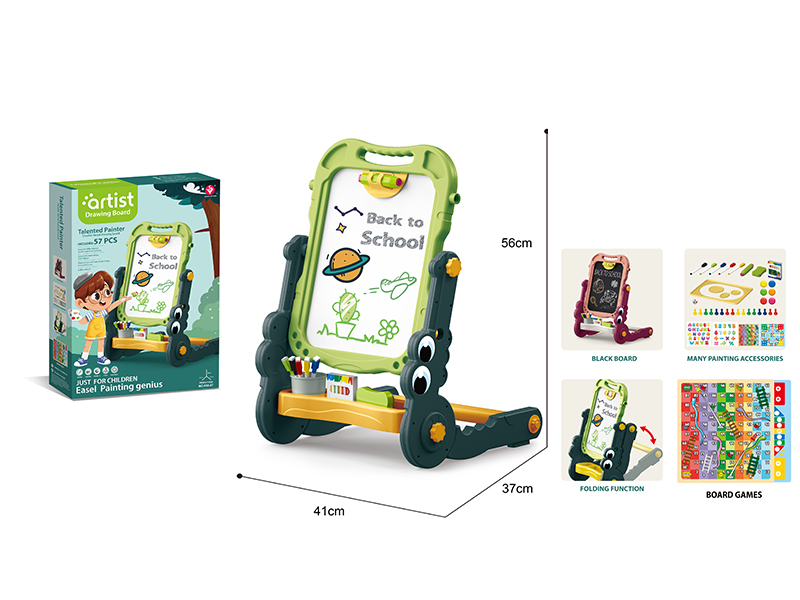 Crocodile Folding Magnetic Drawing Board(Green)