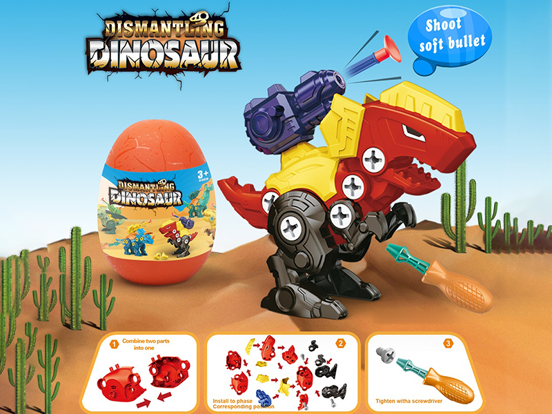 Egg Packing DIY Assembly Dinosaur - Diplosaurus