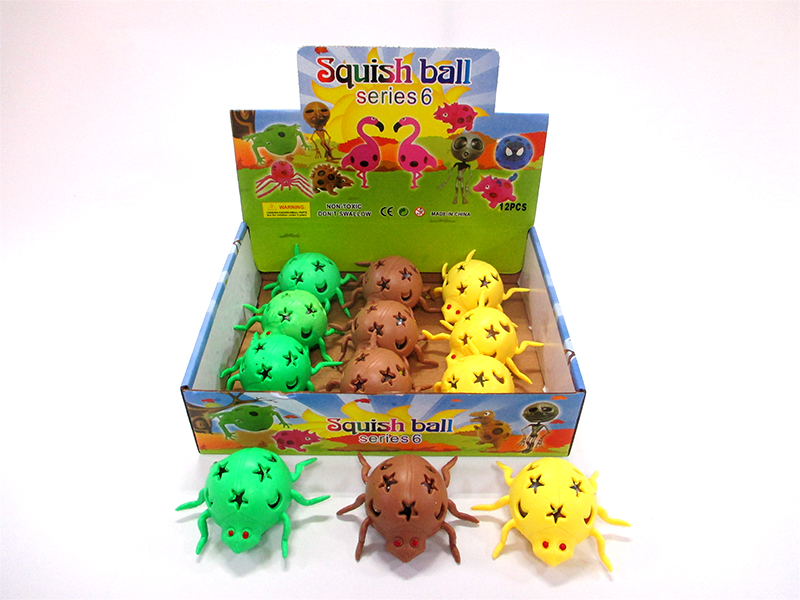 12Pcs Beetle Colorful Ball