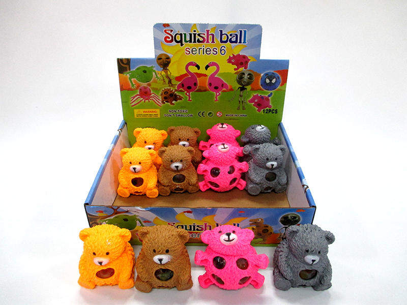 12Pcs Bear Colorful Ball