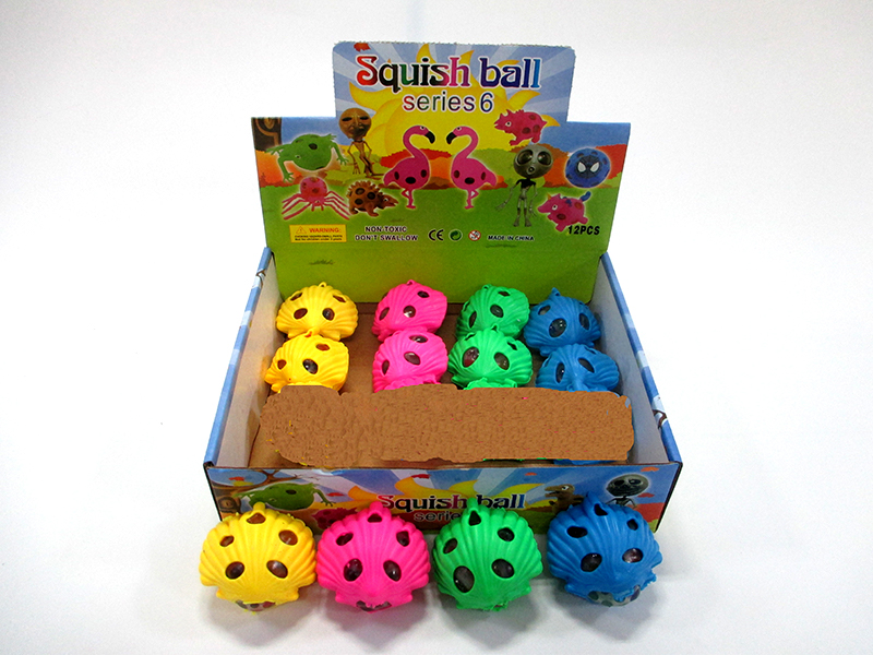 12Pcs Shell Colorful Ball