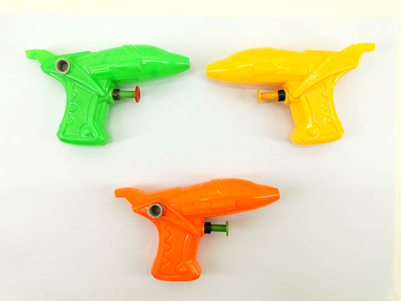 Solid Color Aircraft Water Gun With Whistle