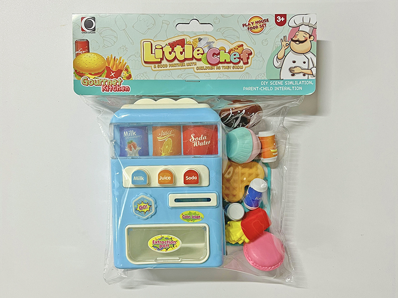 Vending Machine Set Toys - Blue(10pcs)