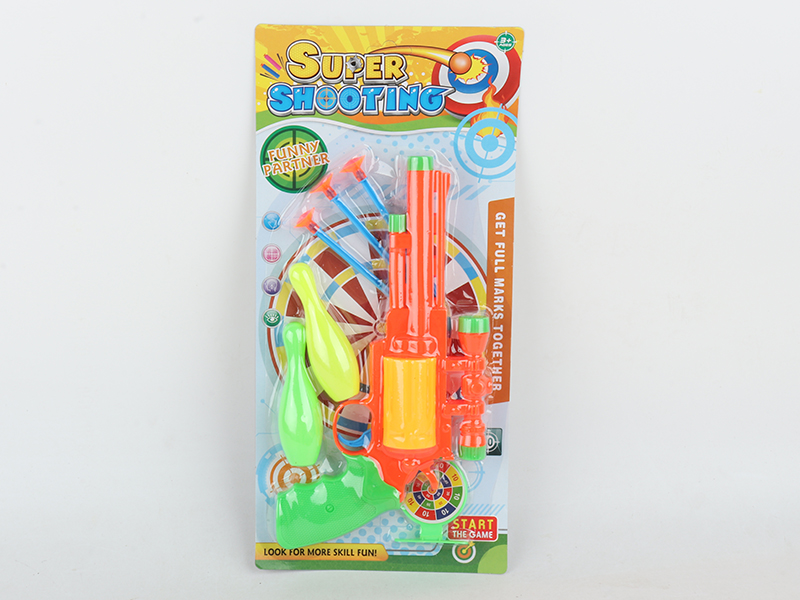 Needle Gun With Bowling Ball