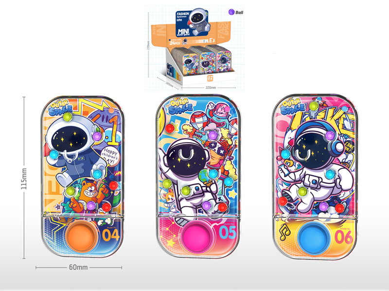 24Pcs Astronaut Water Game Toy