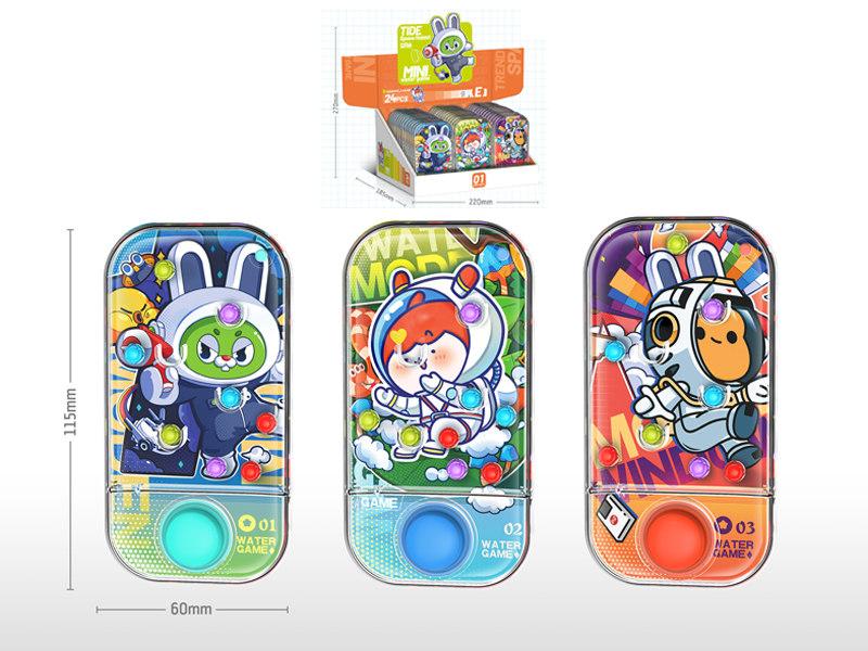 24Pcs Cartoon Water Game Toy