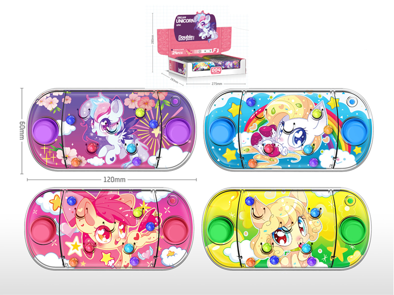 24Pcs Little Pony Water Game Toy