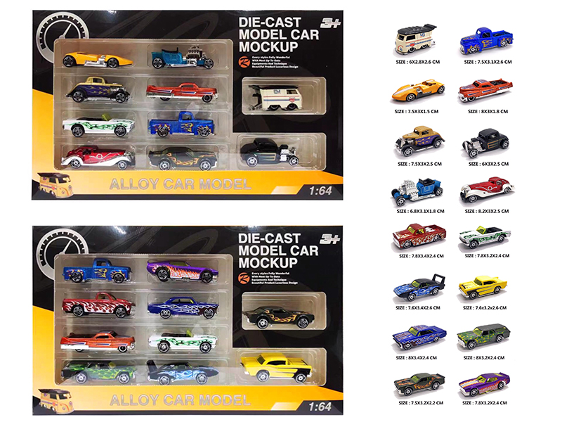 1:64 Alloy Slide Car