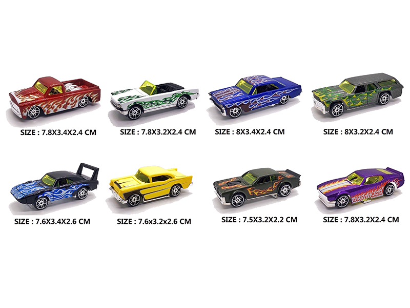 Alloy Slide Racing Vintage Car