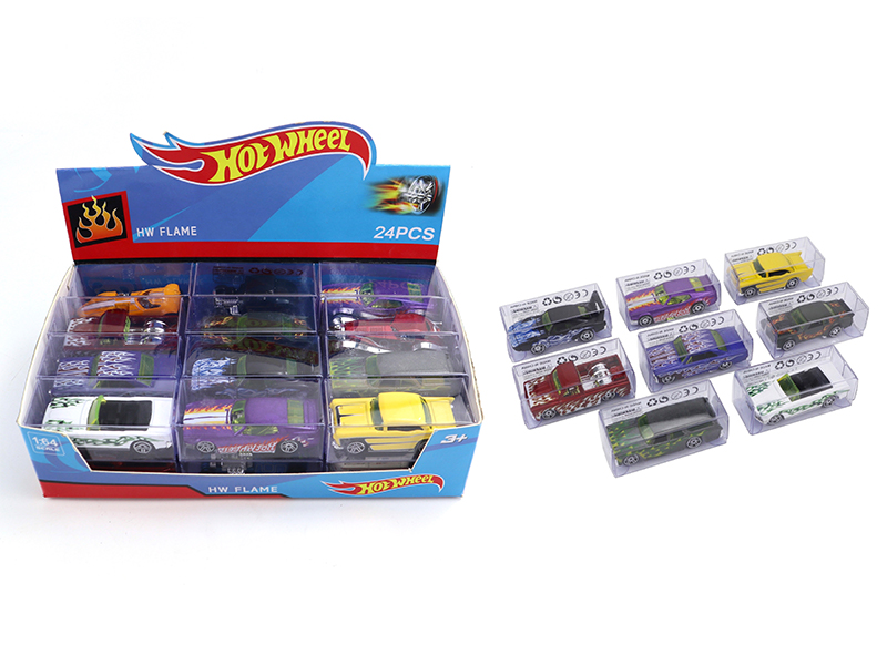 24PCS Alloy Slide Vintage Muscle Car