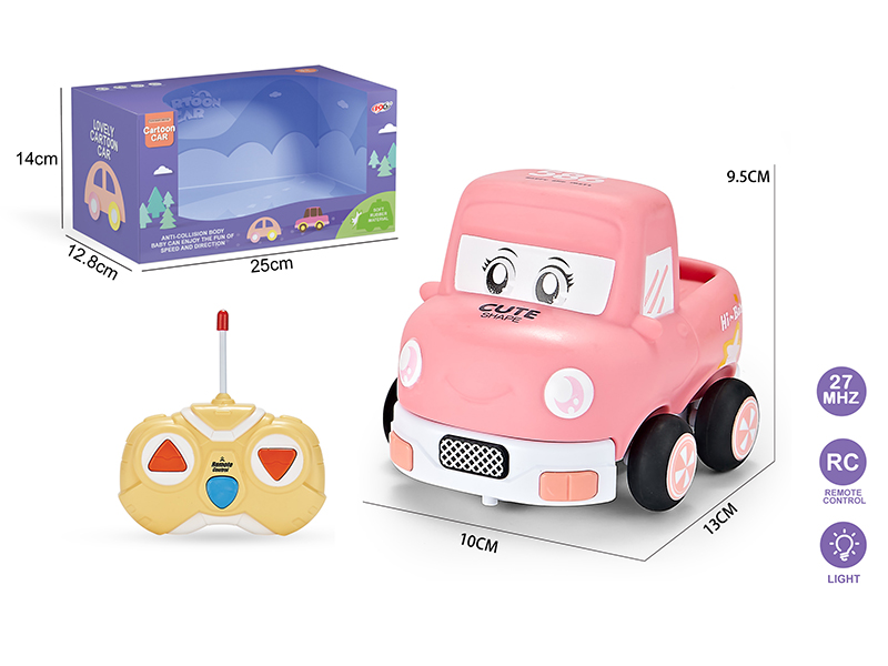 27Mhz 2-Channel Remote Control Vinyl Truck (With Lights)