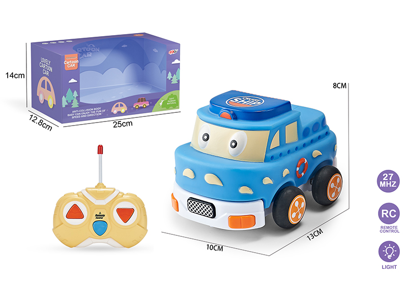 27Mhz 2-Channel Remote Control Vinyl Q Edition Yacht(With Lights)