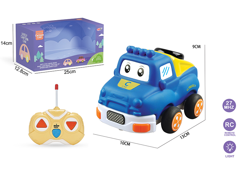 27Mhz 2-Channel Remote Control Vinyl Pickup(With Lights)