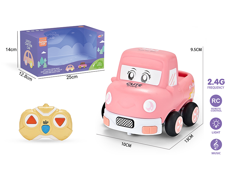 2.4G 3-Channel Remote Control Vinyl Truck (With Lights And Music)