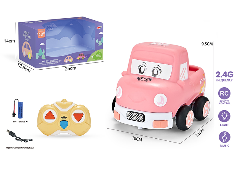 2.4G 3-Channel Remote Control Vinyl Truck (With Lights And Music)Included Battery