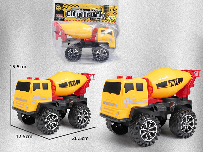 Slide Large Size Engineering Truck - Concrete Mixer