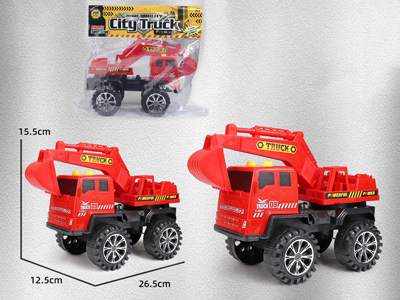 Slide Large Size Engineering Truck - Excavator