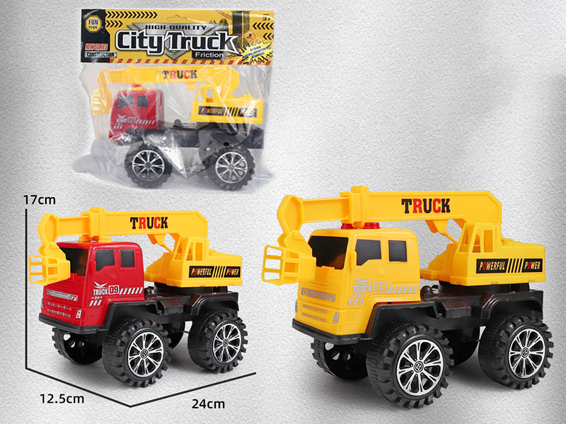 Slide Large Size Engineering Truck