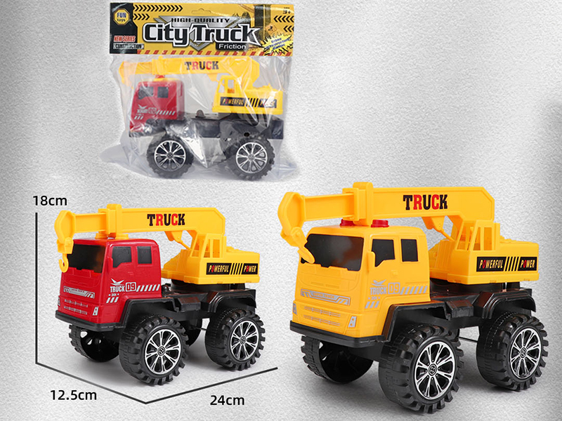 Slide Large Size Engineering Truck - Crane