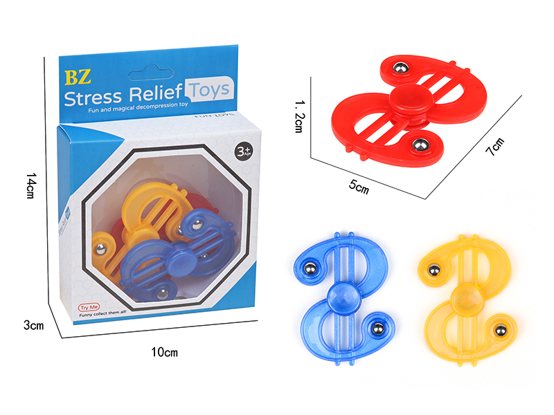 Note Shaped Fingertip Spinner