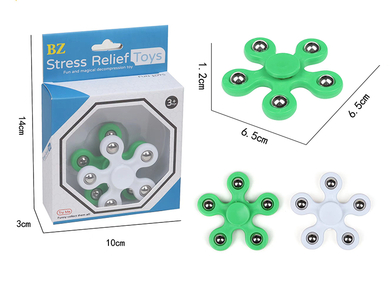 Relief Stress Toys Finger Spinner 2pcs