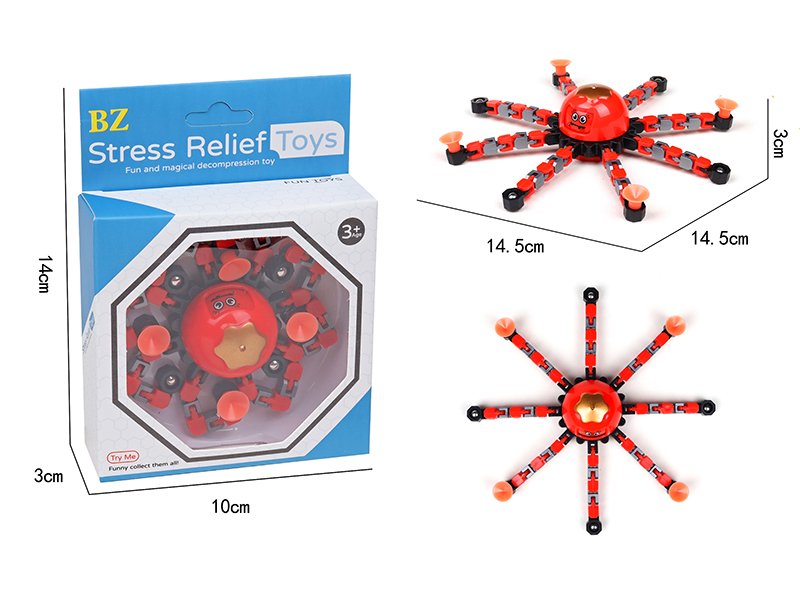 Relief Stress Toys Face Changing Mechanical Finger Spinner
