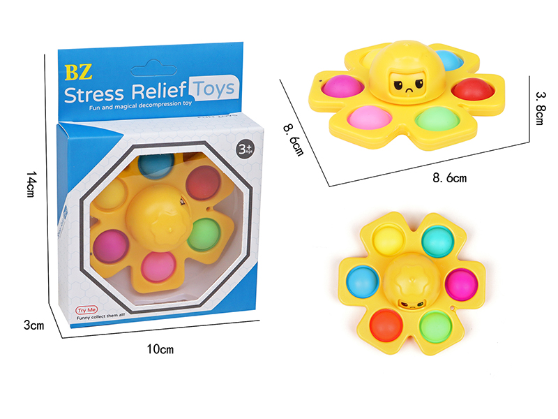 Relief Stress Toys POP Finger Spinner