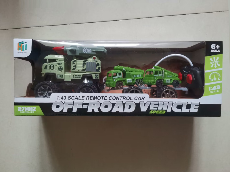 1:43 R/C Off Road Vehicle+Missile Vehicle