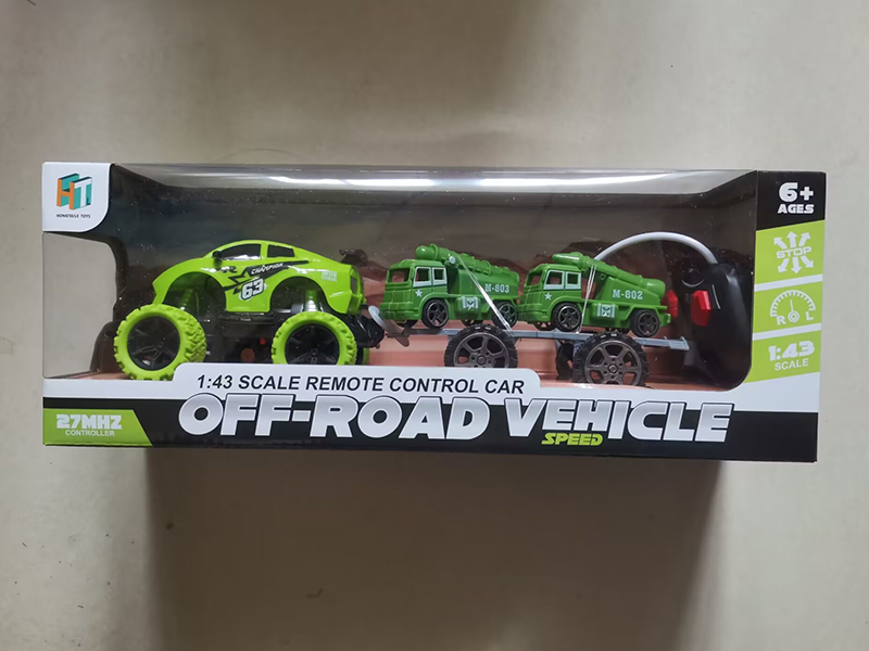 1:43 R/C Off Road Vehicle+Missile Vehicle