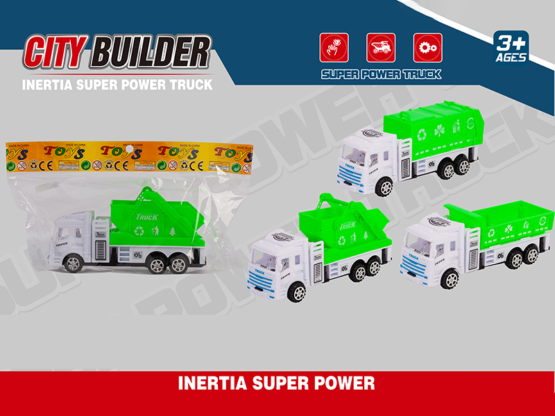 Friction Sanitation Truck 1PCS