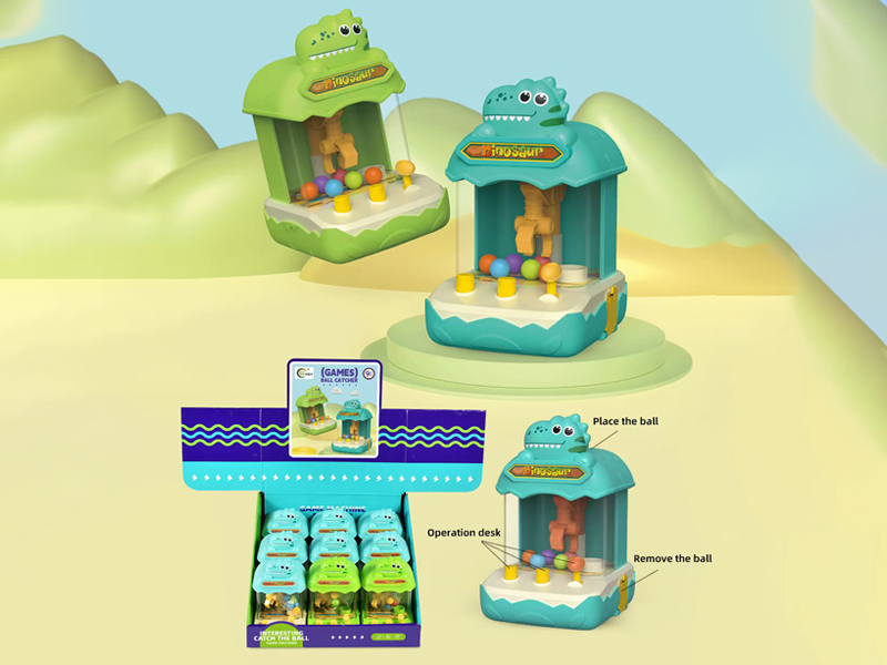9PCS Dinosaur Grabbing Machine