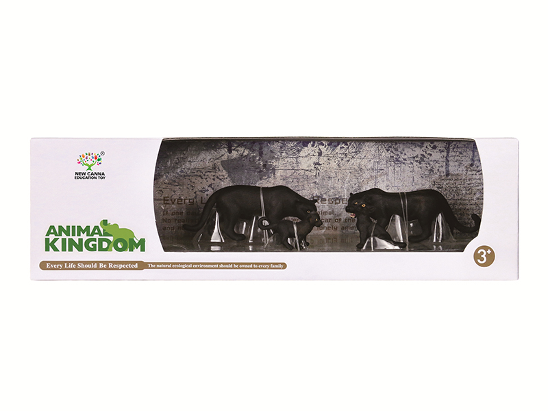 Panther Animal Models 4pcs