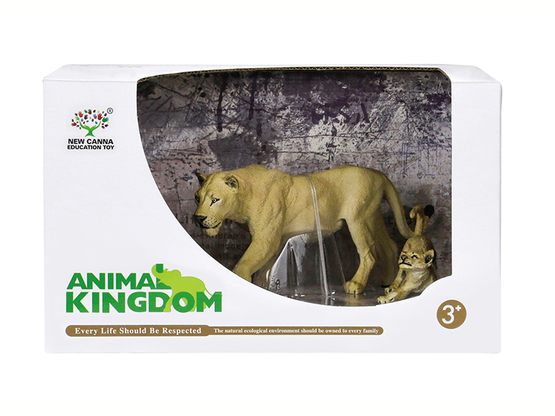 Lioness Animal Models 2pcs