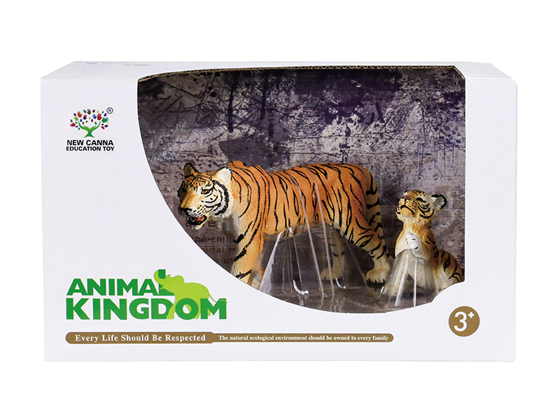 Tigers Animal Models 2pcs
