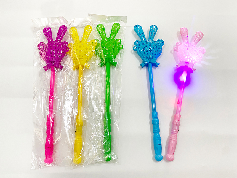 Gesture Flash Projection Stick Toy