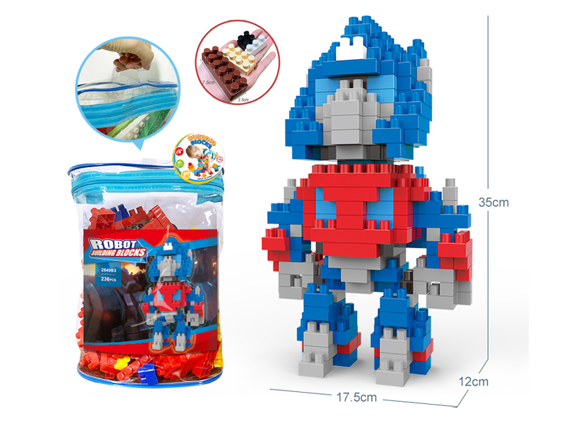 236Pcs Mainstay Building Block (Transformers)