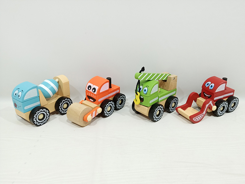 Wooden Assembly Engineering Vehicle