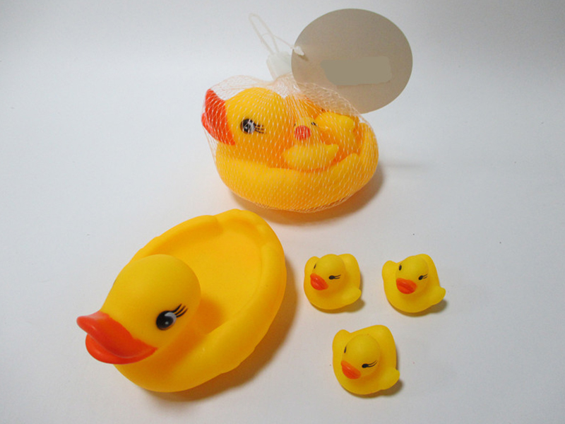 Mini Vinyl Duck Set