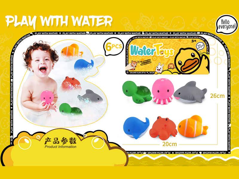 6PCS Water Toys