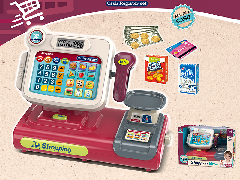 Touch Screen Cash Register With Voice Function