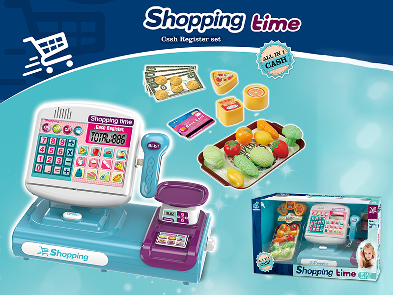 Cash Register Fruit Set(Touch Screen ,With Voice Function)