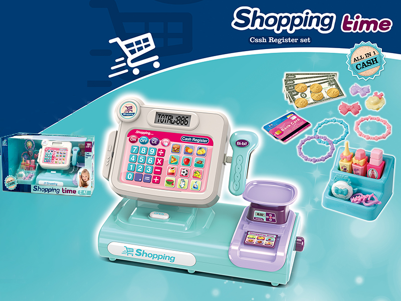 Cash Register Makeup Set(Touch Screen ,With Voice Function)